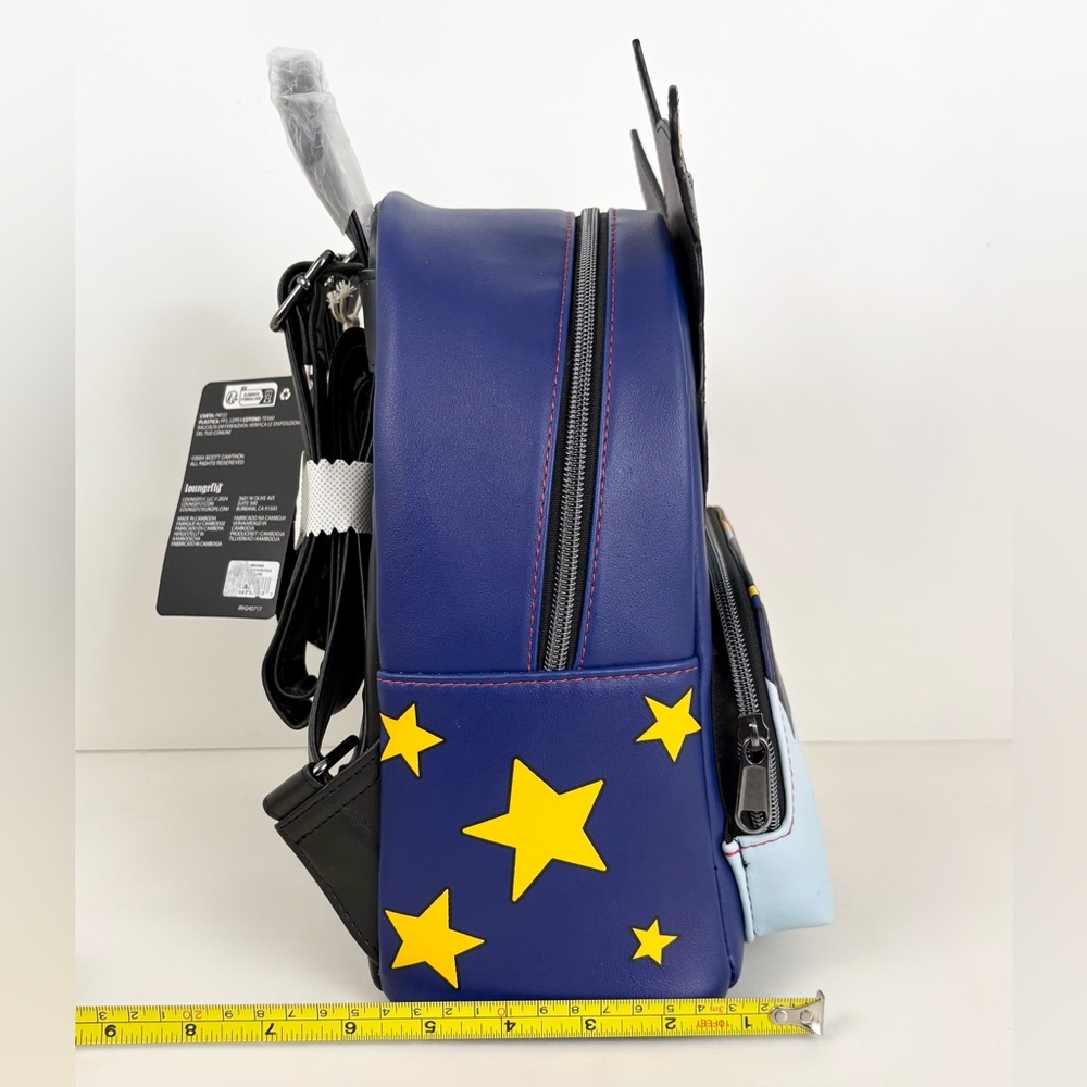 Loungefly Five Nights At Freddy’s Security Breach Sun & Moon Mini Backpack New - Picture 6 of 9